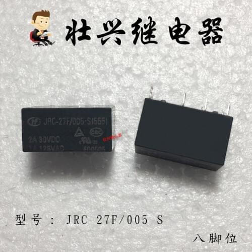 Relay JRC-27F-005-S 8PIN 5VDC 2A Relay