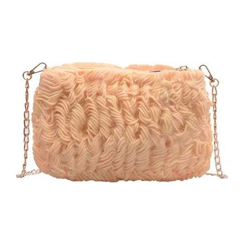 Instant Noodle Messenger Bag New Popular Womens Bag Brand Ins Super Fire Summer Chain Cross-body Small Square Bag