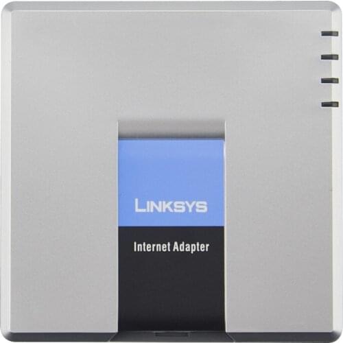 2PCS/LOT Linksys SPA3000 with box Forward Calls to VoIP service PSTN Fallback FXS VOIP adapter VoIP to PSTN no ship adapter