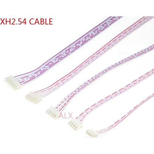 10PCS 20CM XH2.54 2/3/4/5/6/7/8/9/10 PIN connector plug with cable wire 2.54MM PITCH 2P/3P/4P/5P/6P/7P/8P/9P