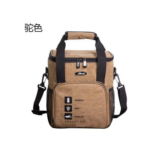 Large cooler bag waterproof big lunch picnic box ice pack thermal vehicle insulation shoulder thermo cool bag 51
