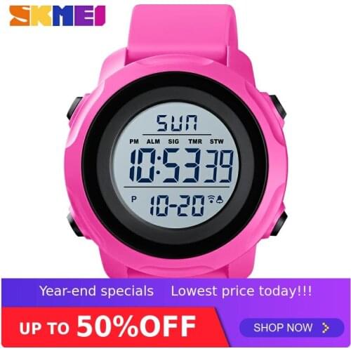 SKMEI Men Sport Digital Watches Casual Military Countdown Watches For Couple Waterproof Chrono Alarm Bracelet Clock montre 1540