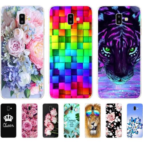 For Samsung Galaxy J6 2018 Case Soft TPU Silicone Back Cover For Coque Fundas Samsung J6 2018 J6 Plus 2018 Soft Phone Cases