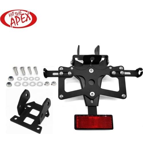 CNC Rear License Plate Holder Bracket Fender Eliminator Fit For Kawasaki Z750R Z750 R 2011-2012-2013