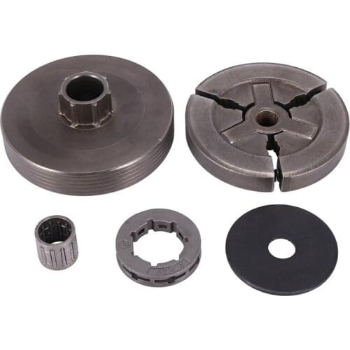 Clutch Drum & Clutch & Sprocket Rim & Needle Bearing Fit for Chinese Chainsaw 4500 5200 5800