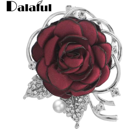 Dalaful Flower Brooches For Clothes