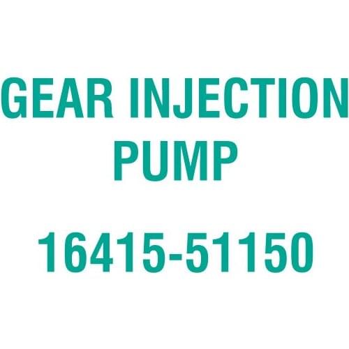 For Kubota 16415-51150 GEAR INJECTION PUMP
