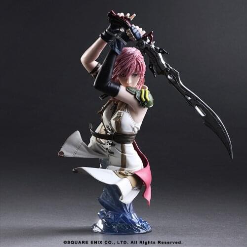 Final Fantasy XIII Lightning Bust Bust Japanese Version Figure 17cm