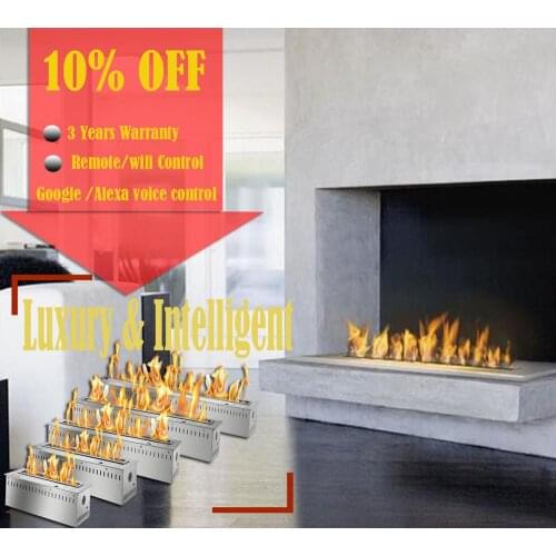 Inno-living fire 36 inch luxury indoor ethanol fire pit insert with remote control