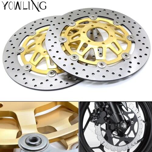 Motorcycle Front Floating Brake Discs Rotors for Honda CB400 CB 400 1999 2000 2001 2002 2003 2004 2005 2006 2007 2008 2009