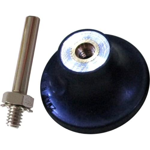 2 Inch 50MM Roll Lock Sanding Disc Backing Pad Holder Abrasive Tools & Grinder Accessories M6 Thread(1 Pcs)