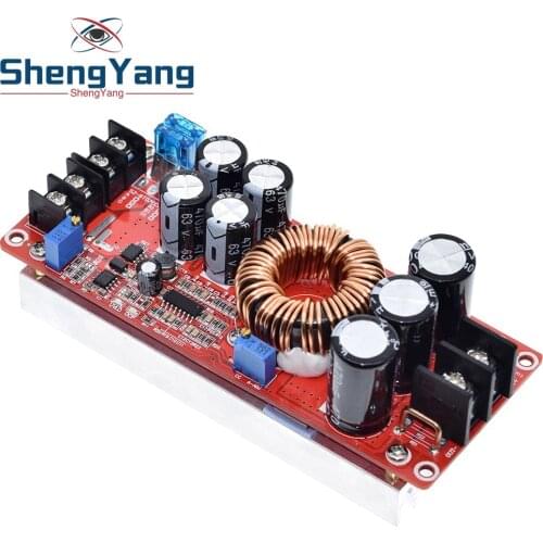 ShengYang 1200W 20A DC Converter Boost Step-up Power Supply Module IN 8-60V OUT 12-83V