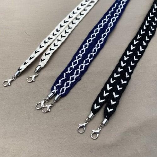 2021 New Glasses Chain Double Button Mask Anti-lost Rope Adjustable Adjustable Eyewear Accessories Unisex