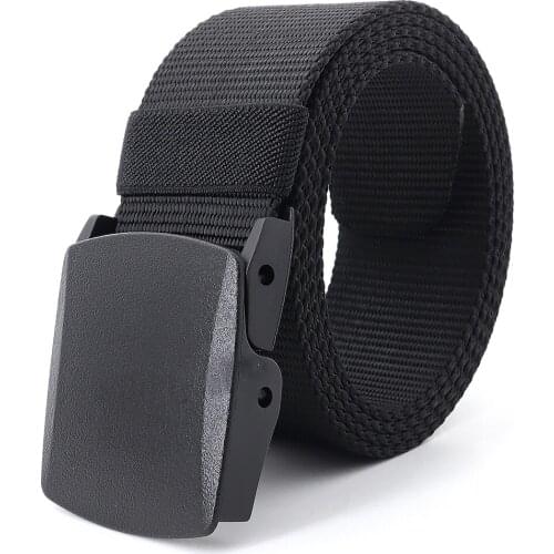 5CM width Mens Military Training Belt Outdoor Travel Tactics Casual Canvas Belts Luxury Fashion Pants Accessories Gifts for Men
