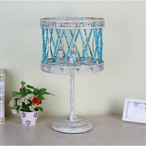 Modern Creative Europe Style Living Room Table Light Bedroom Restaurant Cafe Marble Stone Lamp Free Shipping