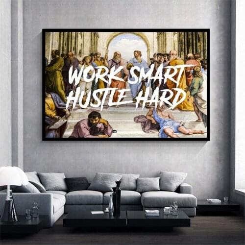 The World Is Yours Scarface Retro Trippy PSYCHEDELIC Oil Painting Posters And Prints On Canvas Wall Art Picture For Living Room