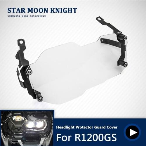 Headlight Guard Lens Cover Protection Clear For BMW R 1200 1250 GS GSA R1200GS LC ADV , 2013-2020 R1250GS HP Adventure 2018-2020