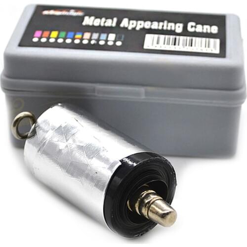 1pcs Black Metal Appearing Cane Tricks Professional Magician trick Stage Magic Gimmick IIIusion Magic Tricks