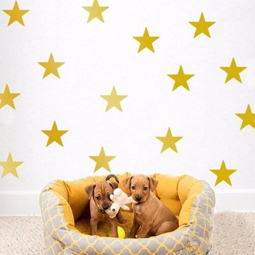 110 pcs/set Cartoon Stars Wall Sticker For Kids Rooms Gifts Home Decor Little Star Wall Decals Baby Nursery DIY Art Mural Poster