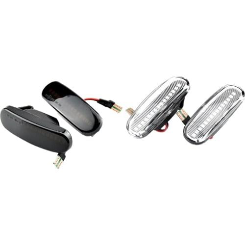 Car LED Dynamic Side Marker Signal Lamp Light Turn Lamp Is Suitable for Fiat Panda Peugeot Citroen Lancia