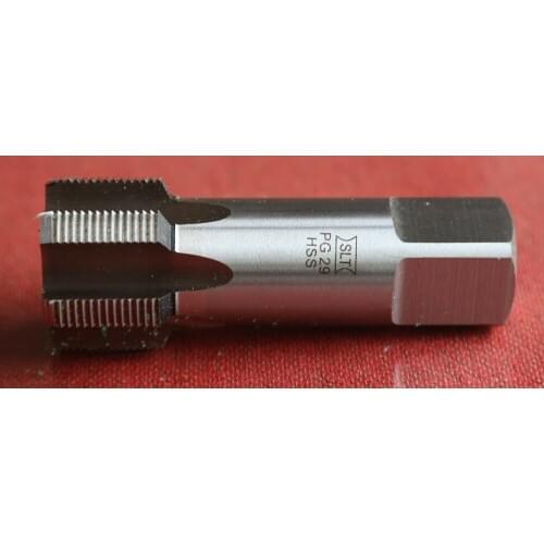 Free shipping 1PC HSS 80 degree PG29-16 TPI HSS Tap hss machineTaps for Steel cylinder pipes threading