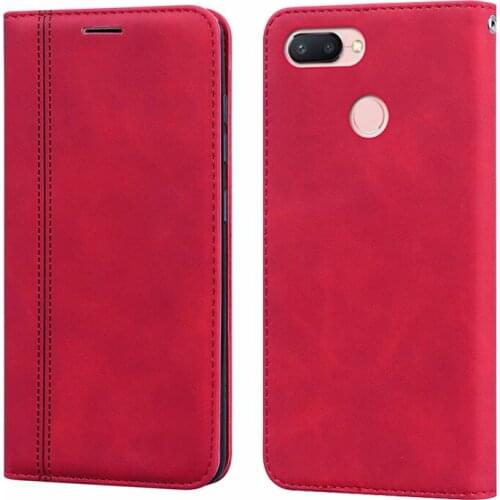 Leather Case for Xiaomi Redmi 6 Etui Phone Holster for Xiomi Xiami Redmi 4x 6 Pro Flip Cover Redmi 4 x Redmi4X Redmi6 6A Coque