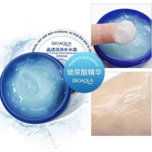 BIOAQUA Hyaluronic Acid Facial Day Cream Deep Moisturizing Whitening Filling Water Anti Wrinkle Lift Firming Esseence Skin Care