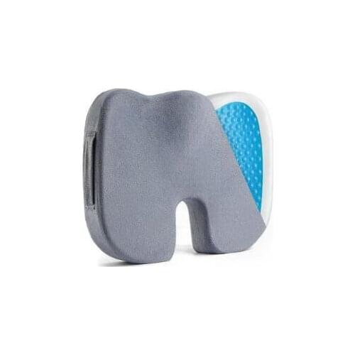 Gel Orthopedic Memory Cushion Foam U Coccyx Travel Seat Massage Car Office Chair Protect Healthy Sitting Breathable Pillows