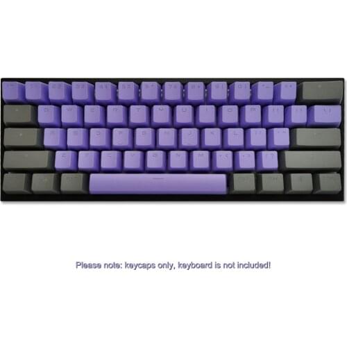 Keycaps Double Shot 104 Keycaps Set with Puller compatible with Cherry MX Mechanical Keyboard Black&Red