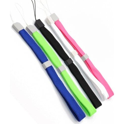 Short Adjustable Wrist Strap Hand Grip Lanyard Rope For Phone Nintend Wii Remote PS3 Move 3DS Controller Game Accessories