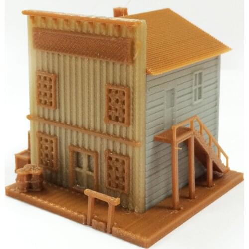 Outland Models Old West Style Shop / Store Z Scale 1:220 Train Railway Layout