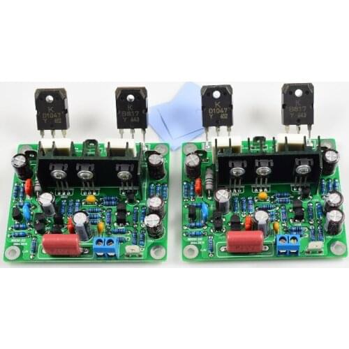 NEW 2PCS HiFi MX50 SE 2.0 Dual Channel 2x 100W Stereo Power Amplifier DIY KIT And Finished Board