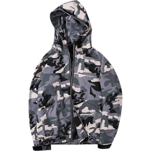 PARLUSSY Mens Camouflage Jackets