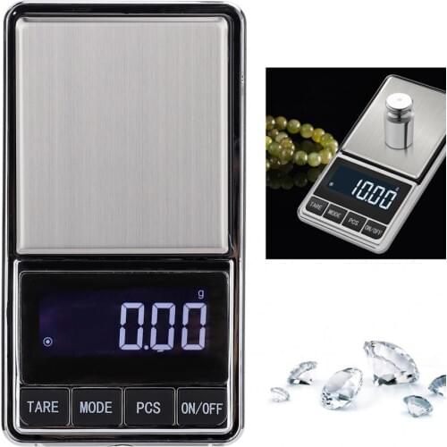 Professional 200g/0.01g Portable Mini High Accuracy Jewelry Weight Electronic Digital Scale Gram Jewelry Making Tool for Jeweler