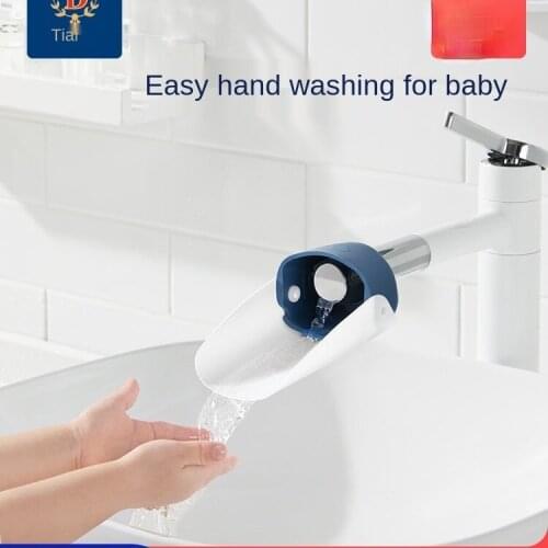 Childrens Faucet Sprinkler Baby Hand Washing Extender Lengthened Universal Universal Washstand Splash-Proof Artifact