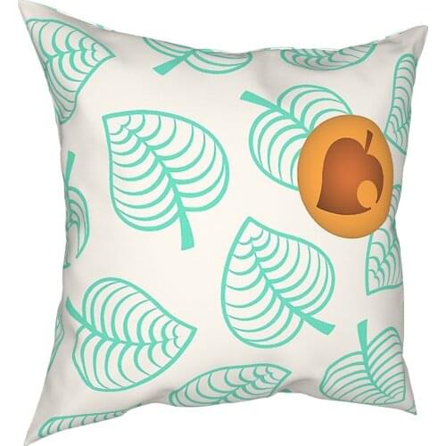 Nooks Shirt Animal Crossing Pillowcase Home Decor Game Cushion Cover Throw Pillow for Car Double-sided Printing Vintage