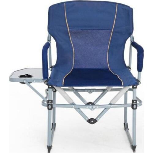 Folding Chair Outdoor Portable Ultra-light Telescopic Backrest Bold Chair Maza Camping Director Fishing Chair