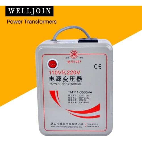110V to 220V 3000W Power Transformer Voltage Converter Booster