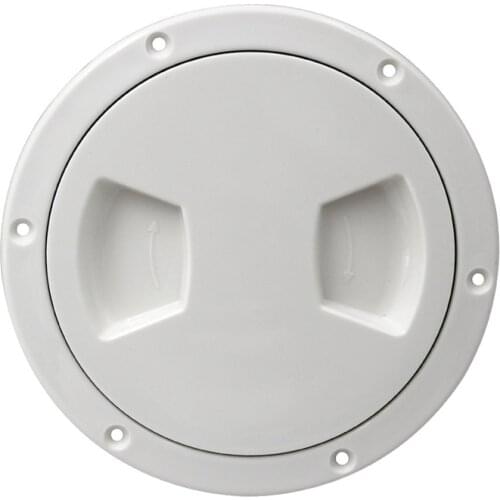 Screw Out Inspection Deck Plate Hatch Marine Boat Yacht Detachable Cover Abs-5 Inch