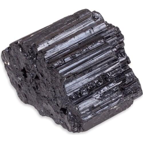 1pcs Natural Stone Black Tourmaline Healing Stone Energy Raw Mineral For Collection