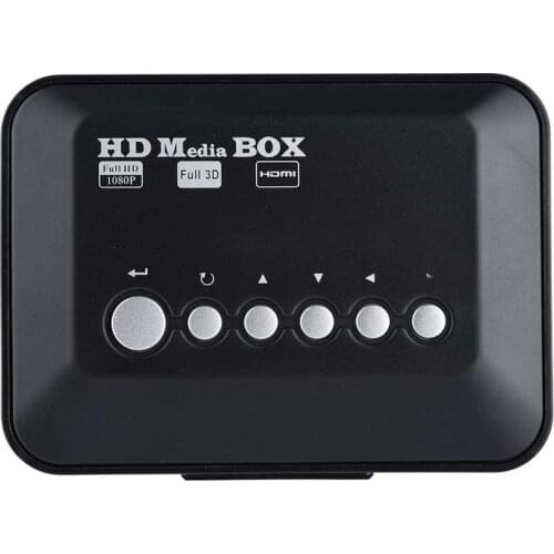 1080P HD Media player TV Videos for MMC RMVB MP3 Multi TV USB HDMI-compatible Media Player Box Support USB Hard Disk drive