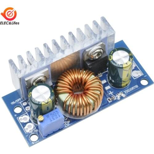 4.5V-32V to 5-42V 6A DC-DC Boost Converter Board Adjustable Power Supply Step Up Module Non-isolated Short Circuit Protection