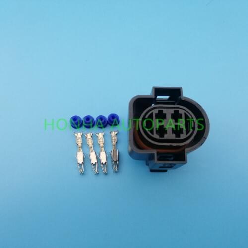 5 pcs 4 pin auto waterproof housing plug 1H0973734 wiring harness cable connector 1H0 973 734