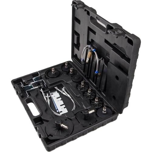 Adapters E20 Air Pressure Bleeder Tool Kit Professional Garage Brake Bleed 13pcs