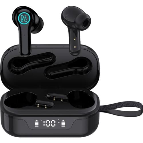 ANC Pro Bluetooth V5.1 Wireless Waterproof Headset with Active Noise Reduction
