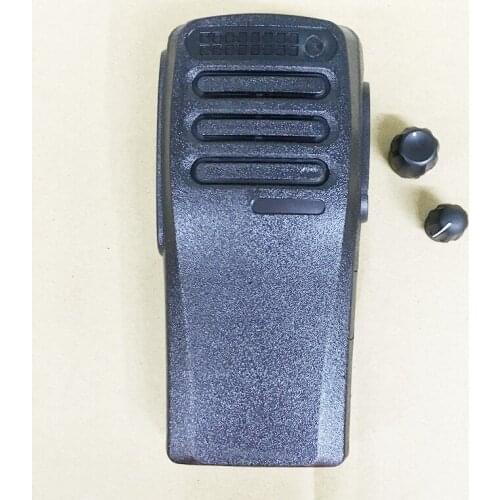 25pcs/lot Black Color housing shell front case with volume and channel knobs for motorola XIR P3688 DP1400 DEP450 walkie talkie