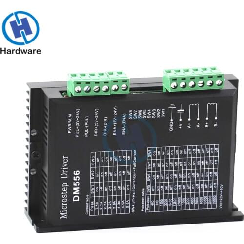 DM556 Digital Stepper motor driver 2 phase 5.6A for 57 86 stepper motor NEMA23 NEMA34 Stepper Motor Controller