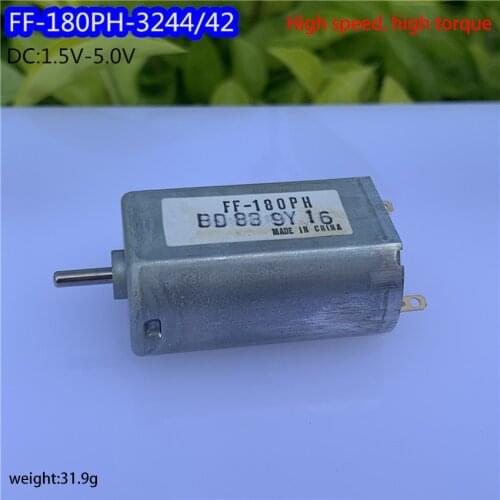 DC Motor Carbon Brush Motor 5800 rpm-18500 rpm,Micro Motor for Electric Shaver ,Shaft diameter 2mm,Suitable for Voltage 1.5V-3V