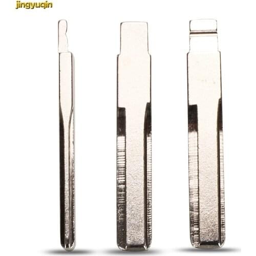Jingyuqin KD Remote Car Key Blank For Vauxhall Opel NO.79 HU43 KEYDIY Uncut Blade Left Groove Replacement