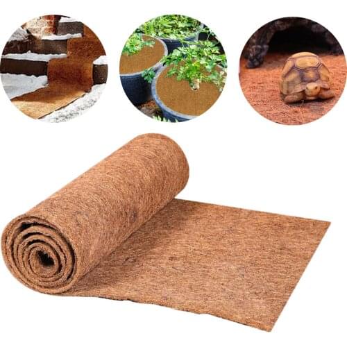 Coconut Mat Natural Coconut Coco Liner Coconut Palm Carpet For Wall Hanging Baskets Flowerpot Mat Reptile Carpet Tortoise Mat